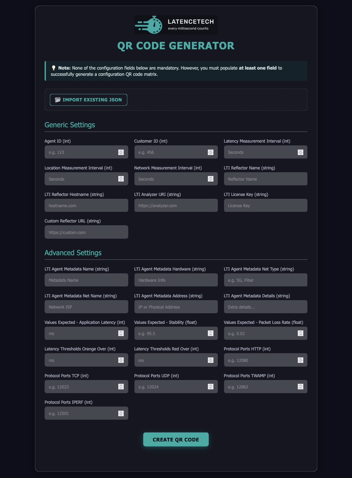 QR Code Generator